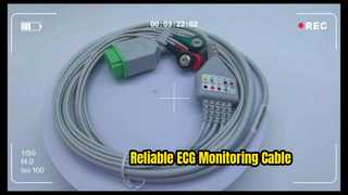환자 모니터용 신뢰할 수 있는 ECG 트렁크 케이블