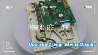 Drager Savina 8420606 컬러 디스플레이 교체