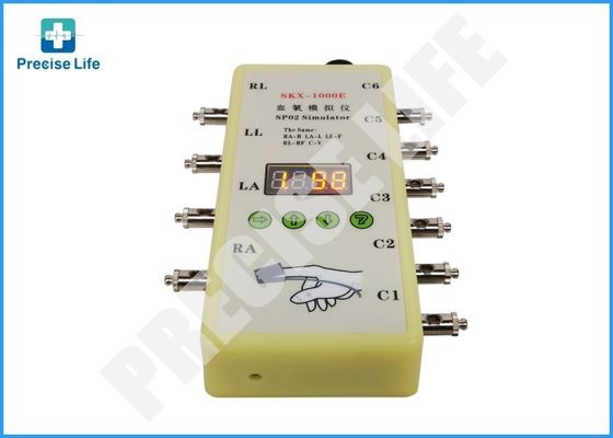 10 지도를 가진 ECG SpO2 의학 시뮬레이터, 의학 가장 장비