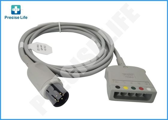드래거 2606496 ECG 트렁크 케이블 비스타-120 모니터의 5개의 선도 IEC/AH 색상 코드
