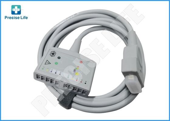 GE 2104722-001 ECG 트렁크 케이블 10 리드 IEC 색상 코드 GE 22341808 ECG 트렁크 케이블
